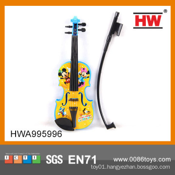 Hot Sale plastic musical mini violin toy kids toy plastic miniature violin